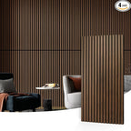 Art3d 4 Pack 47.2 x 23.6in. Wood Slat Acoustic Panels by Art3d