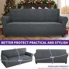 ZNSAYOTX Stretch Oversized Couch Cover Universal Sofa Covers - Image 5