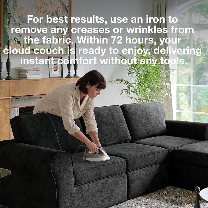 Novilla 108" Modular Sectional Sofa, Modular Sectional Couches - Image 19