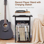 AMHANCIBLE Record Player Stand - Image 2