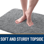 OLANLY Dog Door Mat for Muddy Paws 24x16, Super Absorbent Chenille Mud Mat | - Image 4