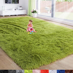 Amdrebio Grass Green Area Rug 8x10 by Amdrebio