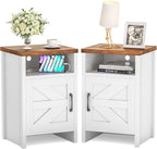 YESHOMY Farmhouse Modern Nightstand by SearchallYESHOMY