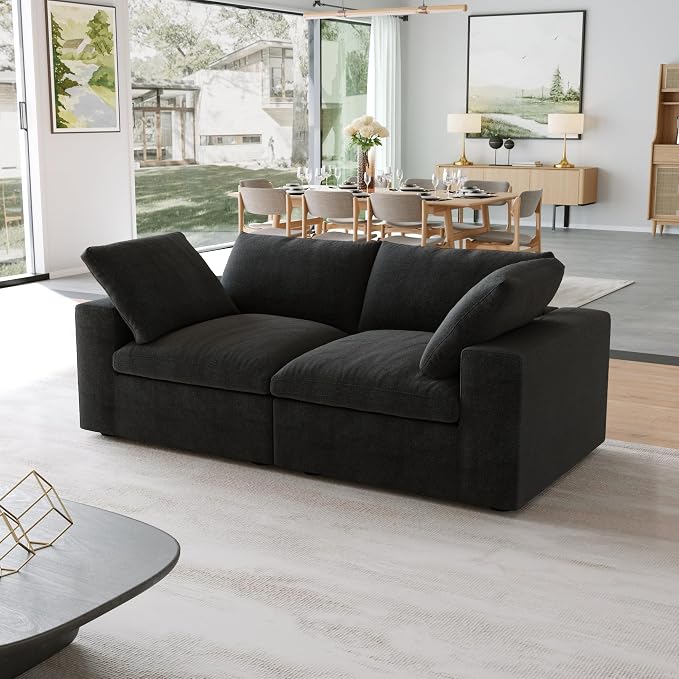 JACH Modular Sectional Couches for Living Room, Modern Convertible Couch - Image 4
