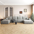 AUGOP 136" Sectional Couches for Living Room Modern Modular Sofa by AUGOP