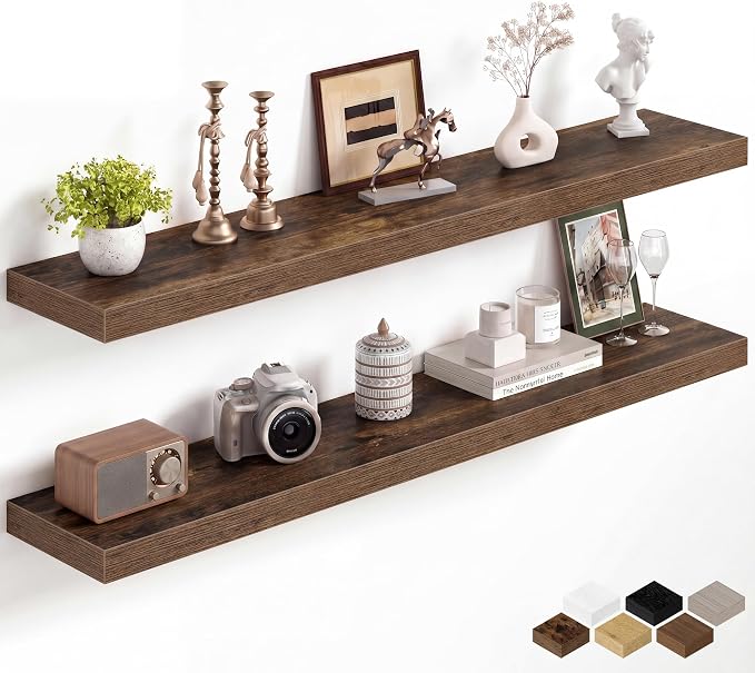 Fun Memories 48Inch Floating Shelves by FunMemories