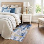 RELEANY Washable Runner 3'x6' Abstract Area Rug - Image 2