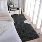 Chicrug Soft Runner Rugs for Bedroom Living Room Plush Fluffy Rug 2x8 | Shag - Image 3