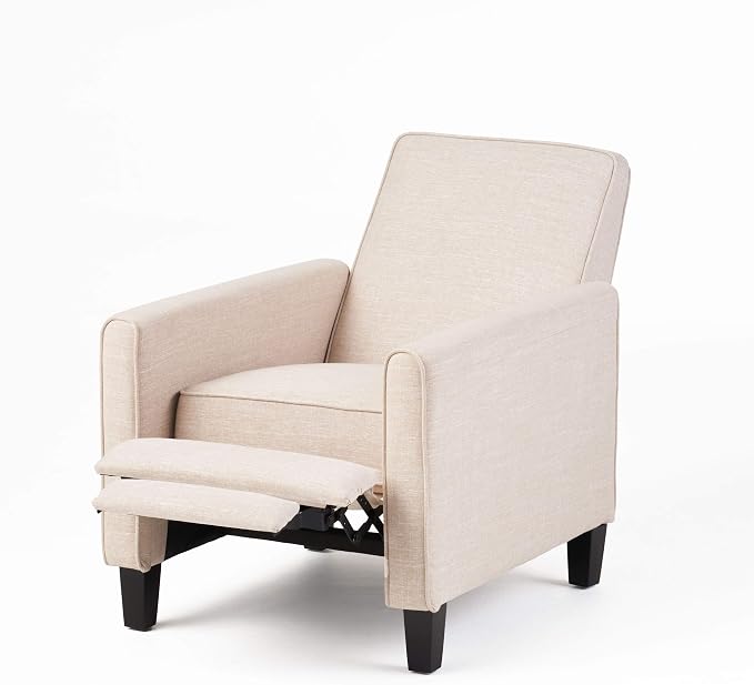 Christopher Knight Home Emmie Fabric Recliner, Dark Brown - Image 4
