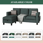 JAMFLY Convertible L-Shaped Sectional Sofa - Image 7