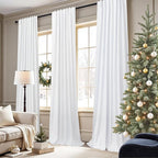 Short Small Window Room Darkening Curtains 58 Inches Long - Image 7