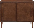 Crosley Furniture Everett Media Console and Record Player Stand - Image 2