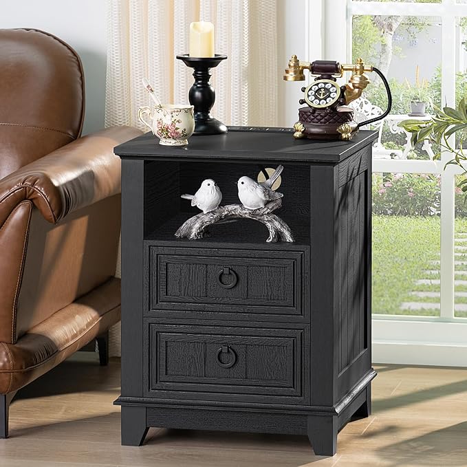 Joaxswe 18" Night Stands Set of 2 - Image 2