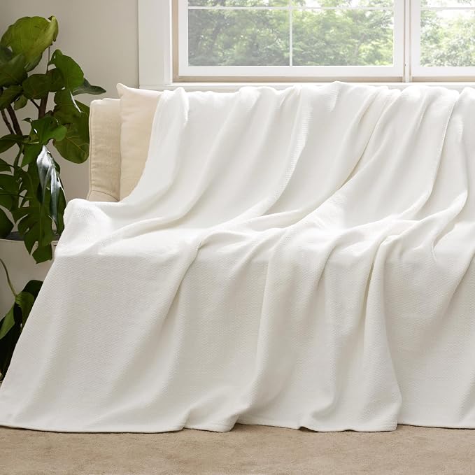 Bedsure GentleSoft 100% Cotton Blanket Twin XL Size - Image 5