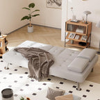 Shahoo Convertible Folding Futon Sofa Bed Sleeper Couch - Image 3