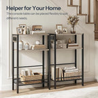 HOOBRO 15.7" Narrow Console Table - Image 5