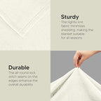 Utopia Bedding Ultra Soft Fleece Bed Blanket Full Size Ivory | Microfiber Plush - Image 7