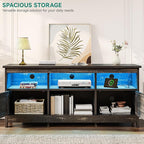 YITAHOME TV Stand for 65 Inch TVs, Entertainment Center - Image 4