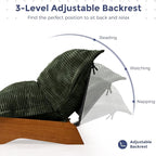 MAXYOYO Adjustable Living Room Chair, Convertible Bean Bag Chair & Recliner - Image 3