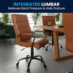 Flash Furniture Whitney Mid-Back Desk Chair - Image 9
