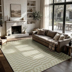 8x10 Washable Area Rugs for Living Room, Dining Room, Nursery- Beige | Ultra - Image 5