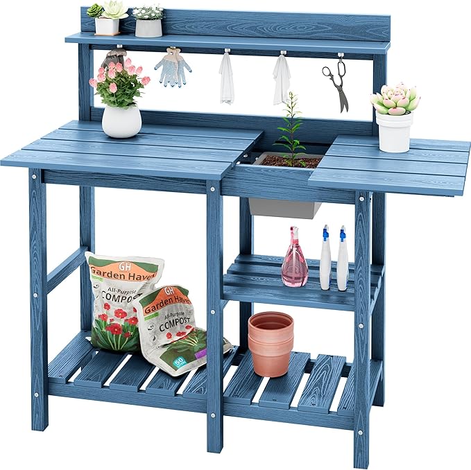 SERWALL Outdoor Potting Bench by SERWALL