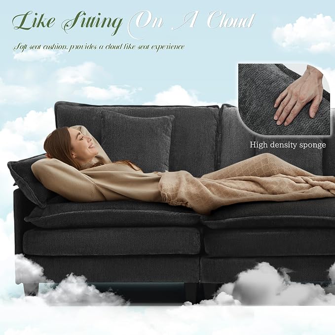 Cloud Couch, U Shaped Modern Sofa - Image 3