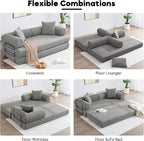 ZEIINPA Convertible Sleeper Sofa Bed - Image 6