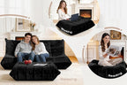 Bean Bag Pouf Ottoman, Foot Stool, Foot Rest - Image 4