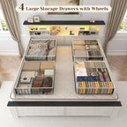 EnHomee Full Size Bed Frame - Image 5