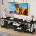GYIIYUO TV Stand with Fabric Drawers by GYIIYUO