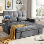 54'' Sleeper Sofa Bed, Convertible Pull Out Couch Futon by tiramisubest