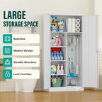 Wide & Deep Metal Storage Cabinet - Image 6