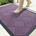 OLANLY Front Door Mat Outside Entrance 35x23, Waterproof Heavy-Duty Doormat | by OLANLY