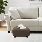 CAROLMADE Small Foot Stool Ottoman Footstool - Image 2