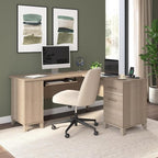 Bush Home 60-Inch L-Shaped Desk - Image 2