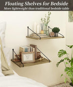 Afuly 12 Inch Deep Floating Shelves - Image 6