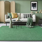 2x6 Runner Rug for Hallway, Long Runner Rugs Non Slip, Matte Green | Soft - Image 8