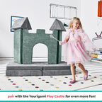 Yourigami Kids and Toddler Play Couch, Convertible Folding Sofa, Durable Foam - Image 7