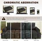 KEIKI 90.2" Modern 3-in-1 Sleeper Sofa Bed – Teddy Fabric 4-Seater Couch - Image 9