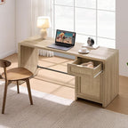 SICOTAS Rattan Home Office Desk - Image 6