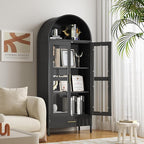 VEXPOR 73" Tall Arched Display Cabinet - Image 3