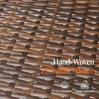 Sweetcrispy 4-Piece Patio Furniture Set, Weather-Resistant PE Rattan Wicker - Image 4