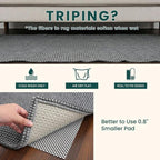 KOZYFLY Washable 4x6 Entry Woven Area Rug, Braided Throw Rugs - Image 7