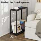 Homleke Narrow Side Tables Set of 2 - Image 3
