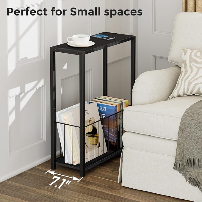 Homleke Narrow Side Tables Set of 2 - Image 3