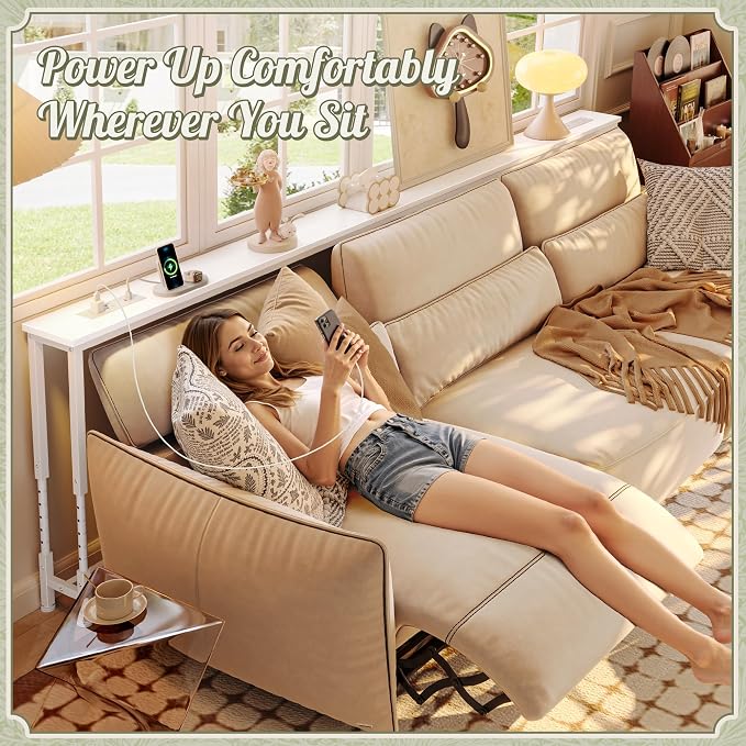Huuger 102.4 Inch Sofa Table - Image 8