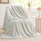 BEDELITE Light Grey Twin Blanket by BEDELITE