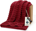 Bedsure Soft Red Throw Blanket for Couch Decor Gifts 50"x60" | Birthday Gifts by Unknown