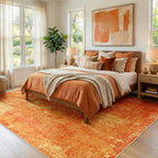 RELEANY Washable 6'x9' Abstract Area Rug - Image 3